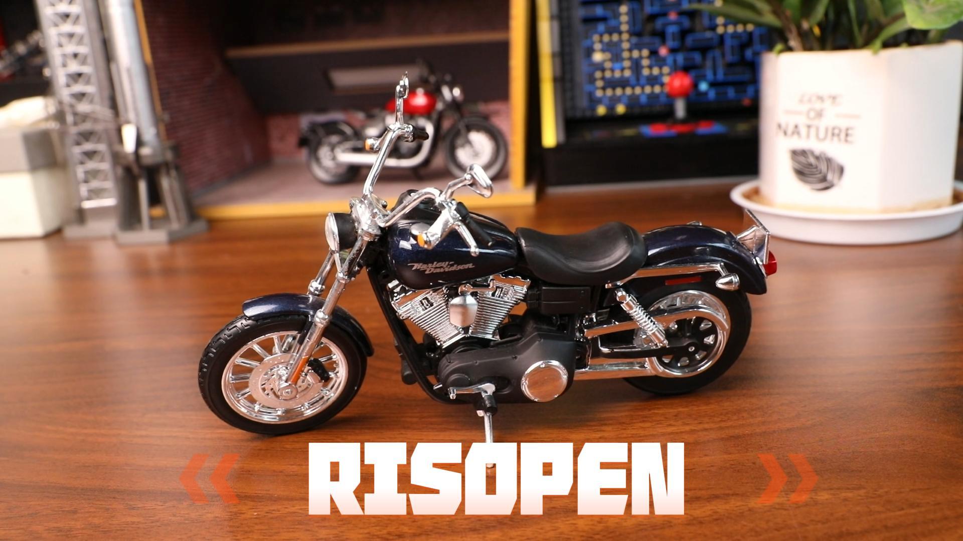 Amazon.com: Risopen 2006 FXDBI DYNA Street BOB Motorcycle Toy